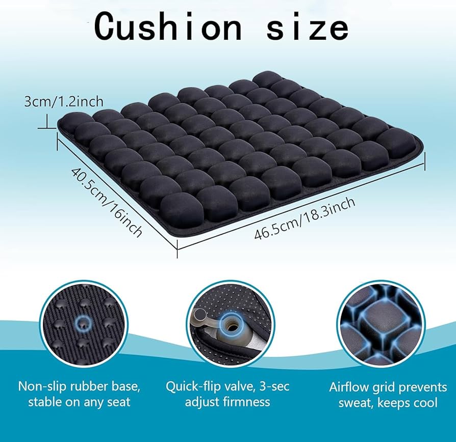 Amazon.com: Travel Cushion,Inflatable Seat Cushion for Air